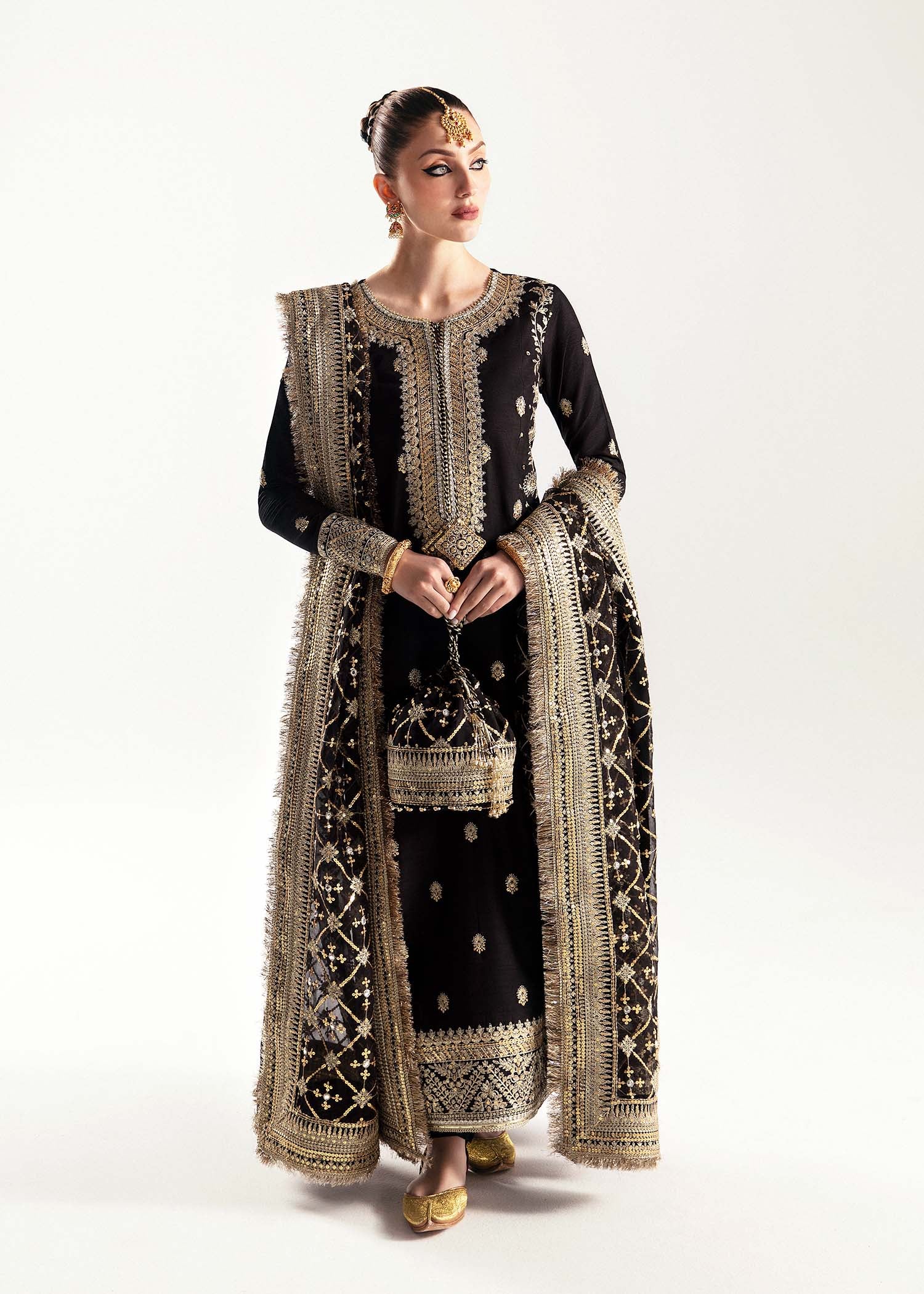 3 Piece - Embroidered Lawn IZ-02 | Kanwal Malik (Stitched)