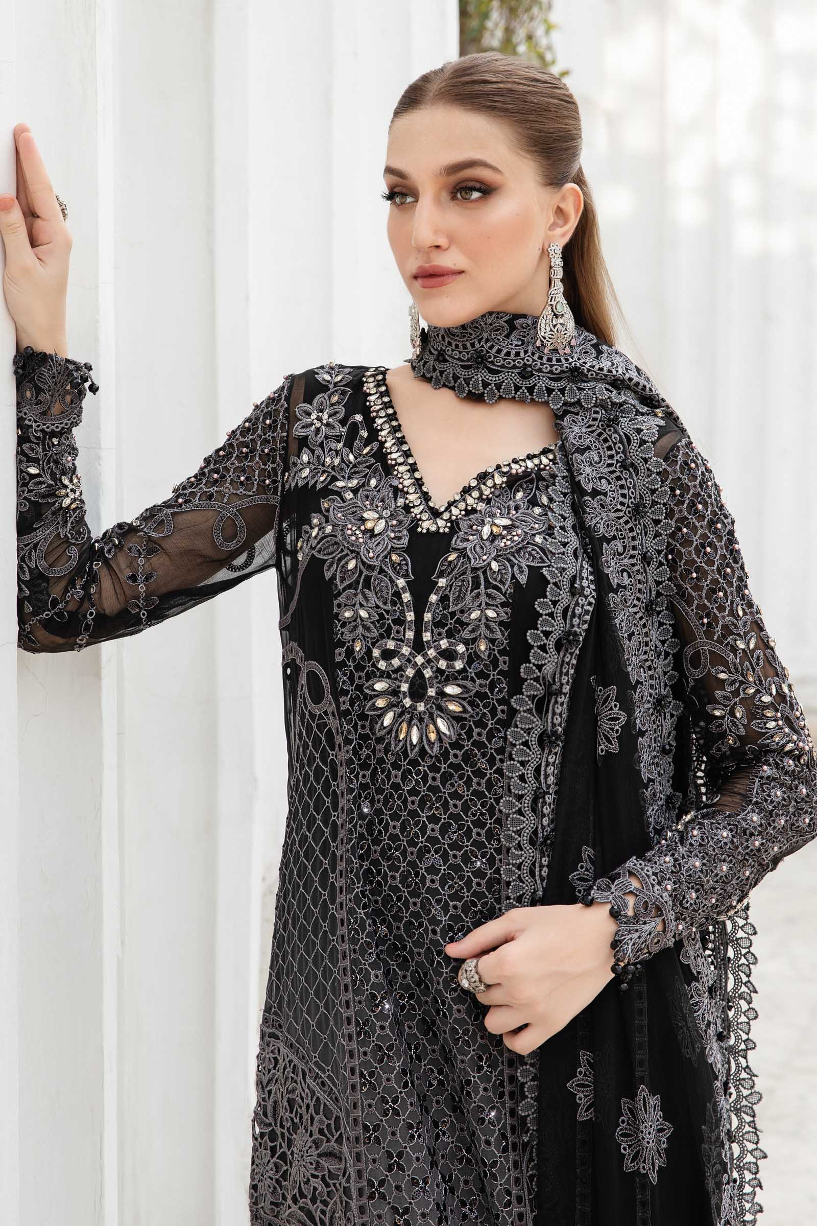 Embroidered Chiffon IZ-112 | Maria.B (Stitched)