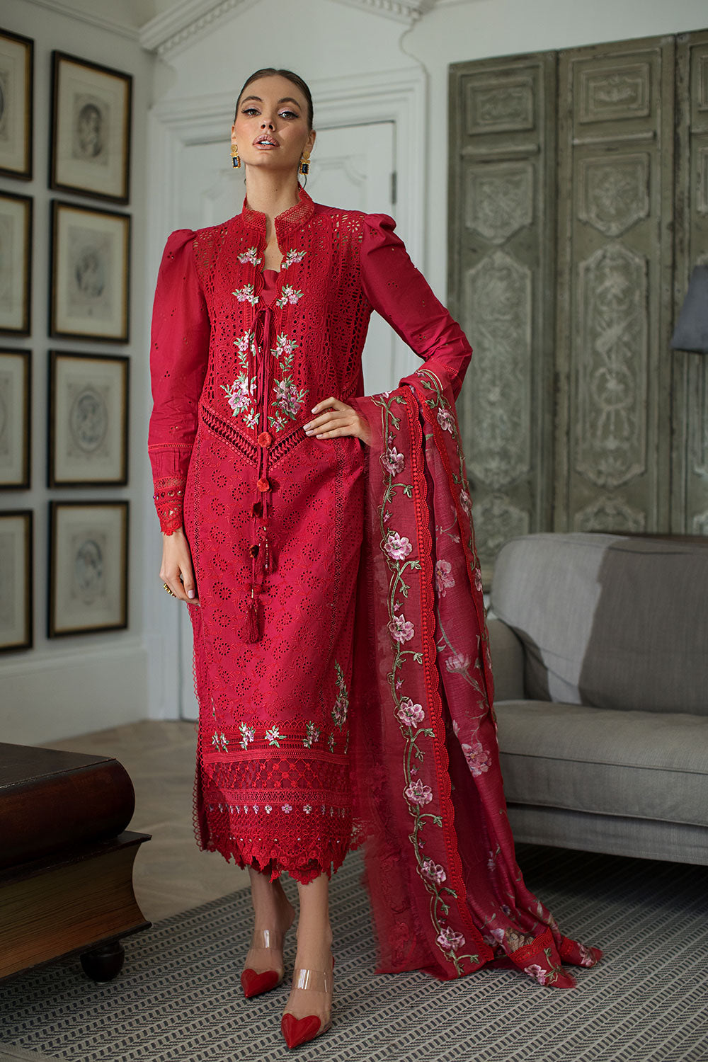 Luxury Lawn IZ-92 | Sobia Nazir (Stitched)